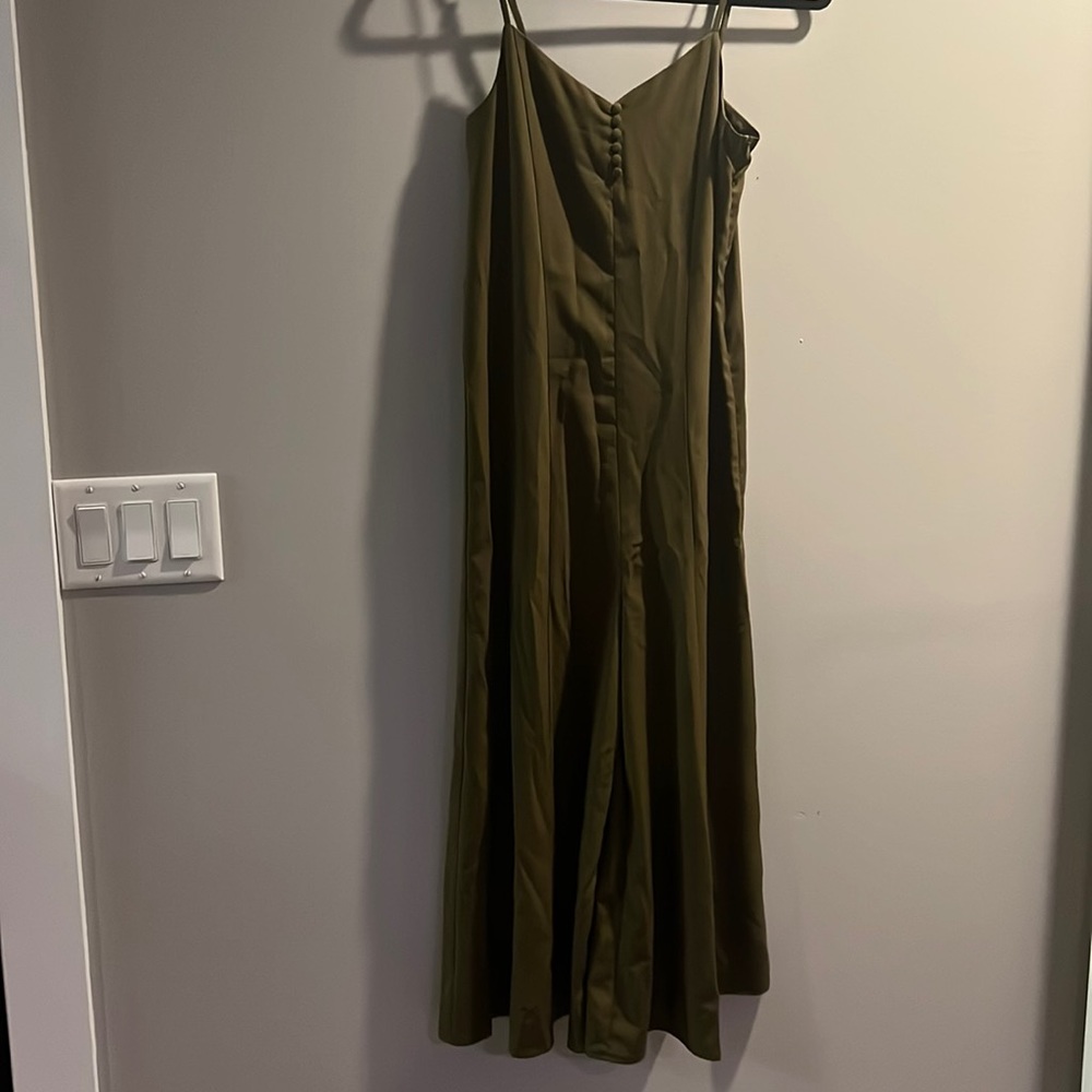 Oak + Fort forest green jumpsuit - M